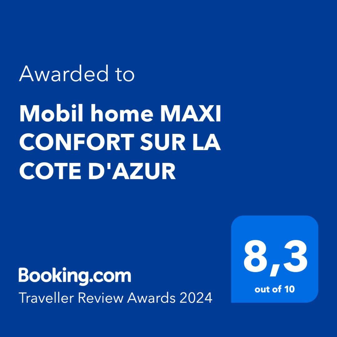 Mobil Home Maxi Confort Sur La Cote D'Azur Fréjus Kültér fotó